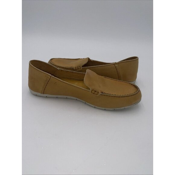 Frye Womens Sedona Venetian Moc Leather Loafer Flats Sz 8.5 Tan Shoes Slip On - Picture 6 of 11